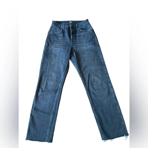 BDG Straight high Waisted straight Jeans Black washed - Picture 2 of 12